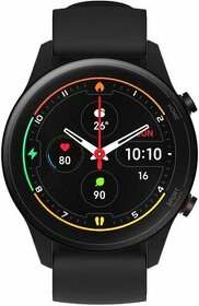 Chytré hodinky Xiaomi Mi Watch v černém provedení - 1