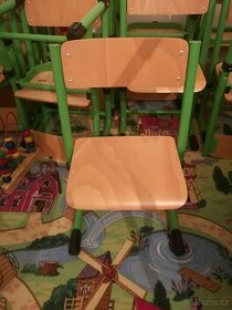 Dětské židličky 16 ks