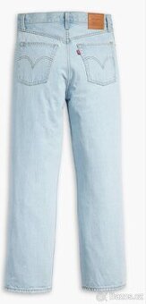 LEVI'S RIBCAGE STRAIGHT ANKLE', světle modé dívčí
