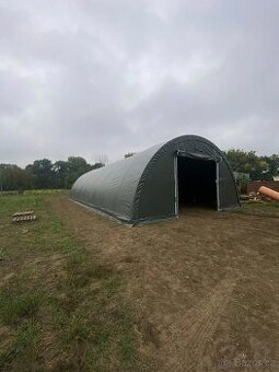 Plachtová montovaná hala - 9,15 x 12 x 4,5 - 750g - naviják