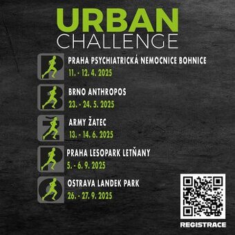 Urban Challenge všechny termíny.