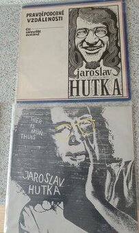 Prodám 2 x raritní LP desky Jaroslav Hutka
