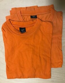 Tričko pánské CXS, vel.: L a XL - krátký rukáv, oranžové