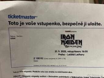 IRON MAIDEN 31.5.2025 Praha(Prague)