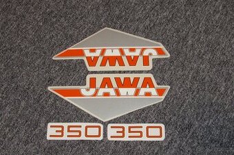 Jawa 350 639 sada samolepky