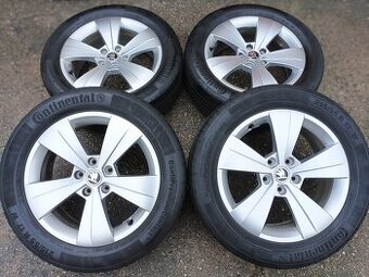Originál sada alu disků Škoda Superb III 5x112 R17 Triton