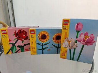Nové LEGO květiny nerozbalené
