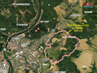 Prodej zahrady, 509 m², Děčín XXVII Folknáře