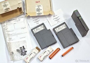 PLC Tecomat TC700, 3 karty a 3 konektory. VR, Rudník, TU