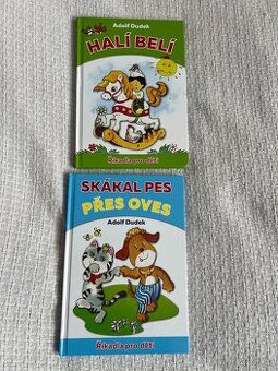2 dětské knížky říkadel