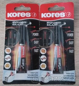 Kores Power Glue, vteřinové lepidlo 3g