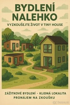 🏡 Tiny house osada - bydlení nedaleko Velké Bíeše