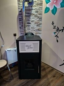 Peletová kamna 12 kW, 18 kw, 25 kw