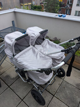 EasyWalker Duo (pro dvojčata) na dvůr/balkon/terasu/chalupu