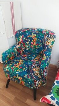 Křeslo patchwork
