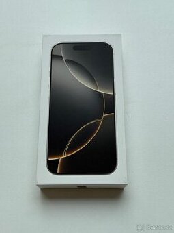 iPhone 16 PRO 256GB nový ✅ přírodní titan