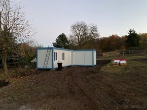 SESTAVA Z 2x OBYTNÝCH KONTEJNERŮ 3x6m „L”
