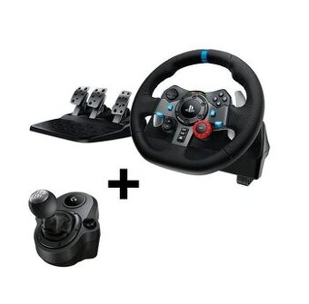Volant Logitech G29 Driving Force + řadící páka
