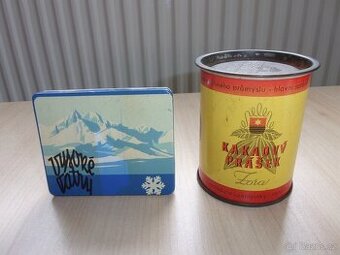 2x STARÁ PLECHOVKA - KAKAOVÝ PRÁŠEK, VYSOKÉ TATRY