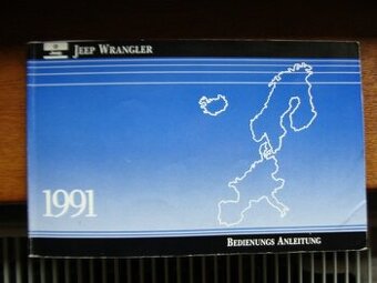 Koupím manuál pro JEEP WRANGLER YJ do r.1995