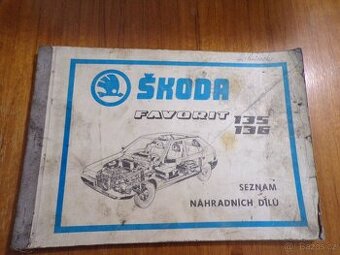 Katalog a seznam náhradních dílů ŠKODA Favorit