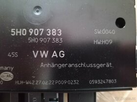 Řídící jednotka tažného zařízení VW/Škoda 5H0907383