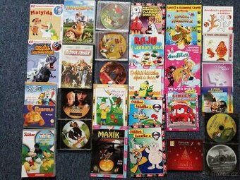 mix 28 pohádkových DVD /CD