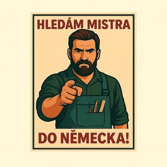 Mistr/Stavbyvedoucí (Bauleiter)| 28€+/h | Hrazené ubytování