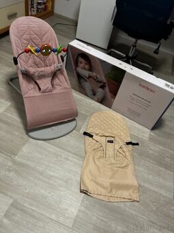 Lehátko Babybjörn Bouncer Bliss pink
