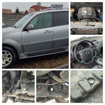 Náhradní díly Ssangyong Rexton II. 2,7 automat, 4x4