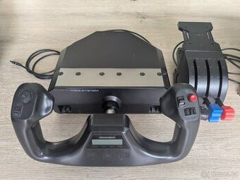 Logitech G Saitek Pro Flight Yoke + Rudder