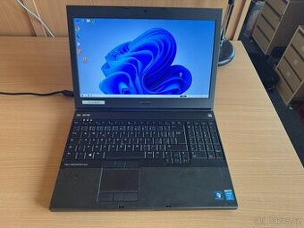 Dell Precision M4800, ssd, i7, GPU 2GB, Windows 11, záruka
