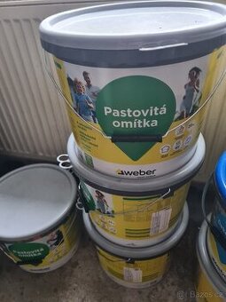 Fasádní omítka  weber červená  CE7B