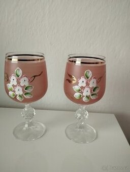Zdobené skleničky