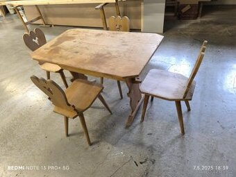 stůl+4židle