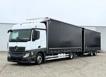 Mercedes-Benz Actros 1840 - velkoobjemová průjezdná souprava