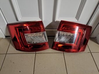 Škoda Octavia III 3  kombi  zadní led světla