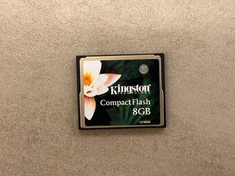 Paměťová karta CF Kingston 8GB (Compact Flash)