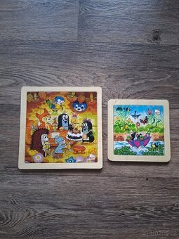 Puzzle krtek