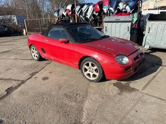 MGF MG cabrio kabrio nahradni dily