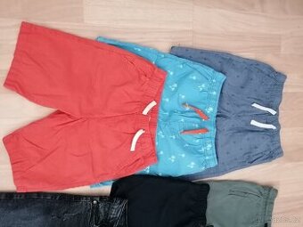 Chlapecké kraťasy vel. 140, 6 kusů