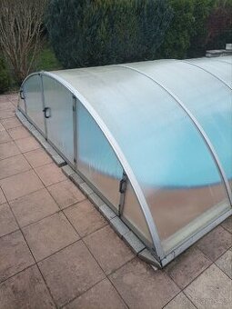 Prodám zastřešení na bazén 6 x 3 m