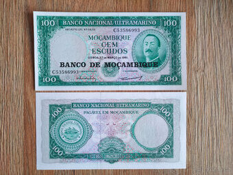 Mozambik - 100 escudos - rok 1961