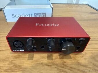 Focusrite Scarlett Solo 3th Gen