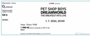 rezervace do 13.5. Pet Shop Boys - DREAMWORLD