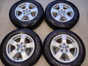 Zánovní zimní ALU komplet Volvo 15" 5x108 ET46 pneu 195/65