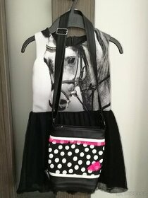 Dívčí šaty 3T - 4T s kabelkou