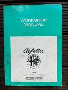 ALFA ROMEO ALFETTA originalni montazni manual