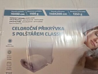 Přikrývka s polštářem celoroční
