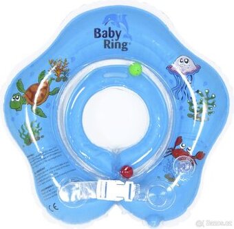 Baby Ring kruh pro koupání dětí od 0 do 36 měsíců MODRÝ